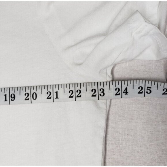 Danish Endurables White Short Sleeve Tee Classic Organic Cotton Modal Men's XXL - Picture 7 of 10